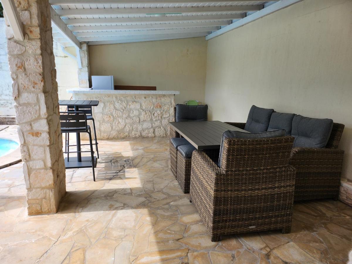 Villa 6-10 Pers, Vue Mer, Piscine Privee, Plage A Pieds Le Gosier  Exterior photo