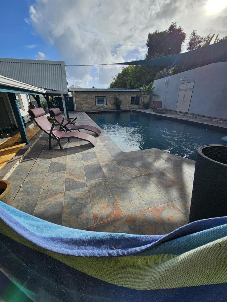 Villa 6-10 Pers, Vue Mer, Piscine Privee, Plage A Pieds Le Gosier  Exterior photo